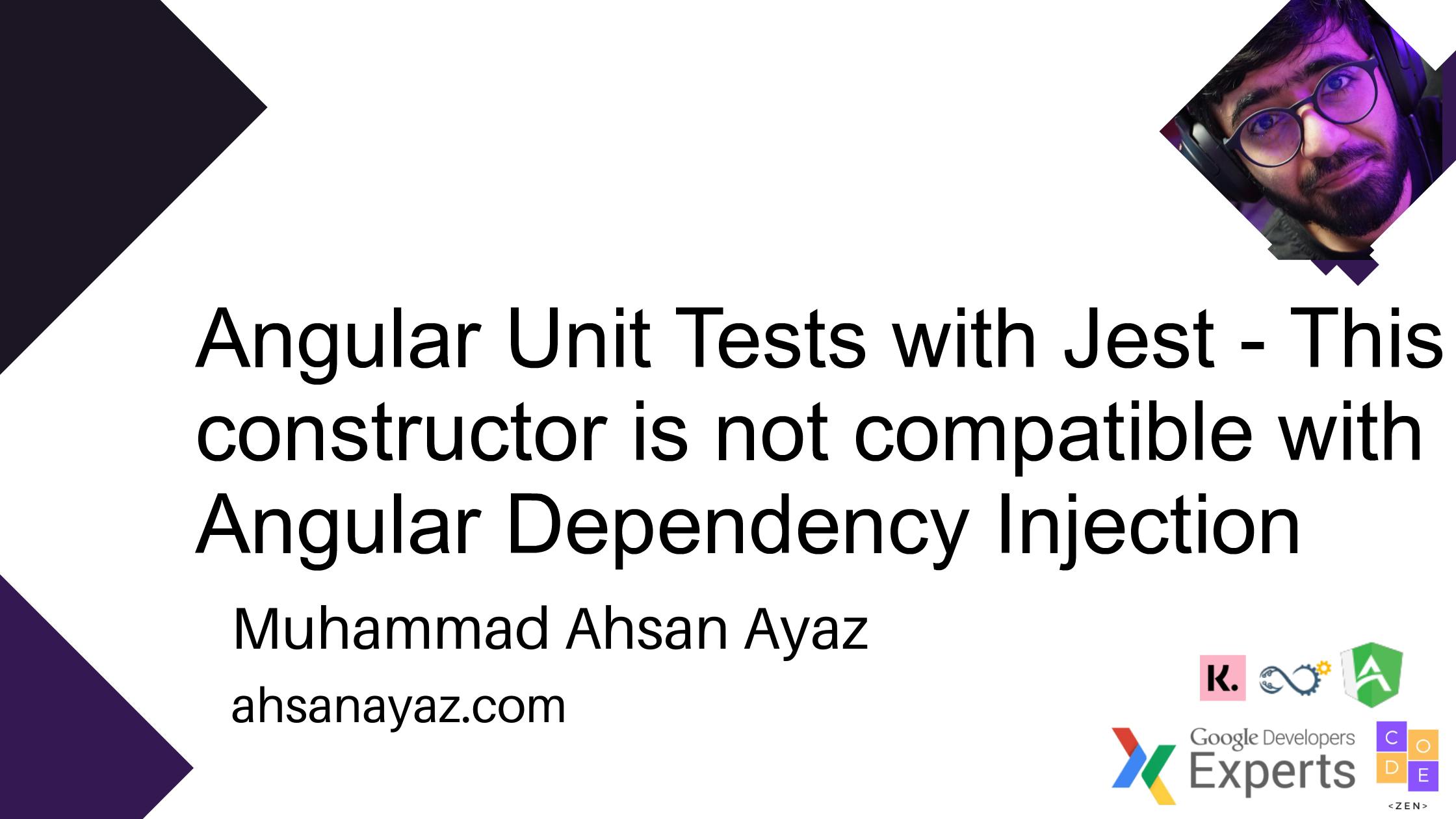 angular-unit-tests-constructor-not-compatible-with-angular-dependency-injection